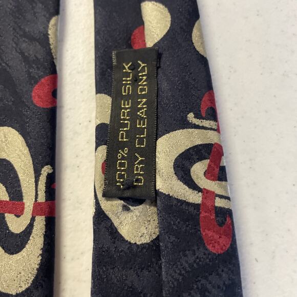 Giorgio Armani Cravatte Silk Tie – Red/gold Pattern – Made in Italy - - Picture 6 of 10